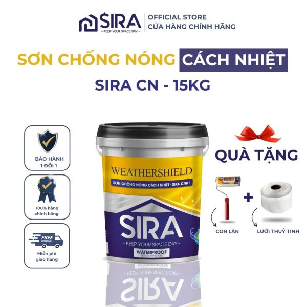 sơn chống nóng mái tôn