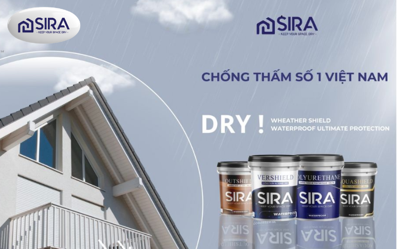 Sơn chống thấm gốc dầu Sira