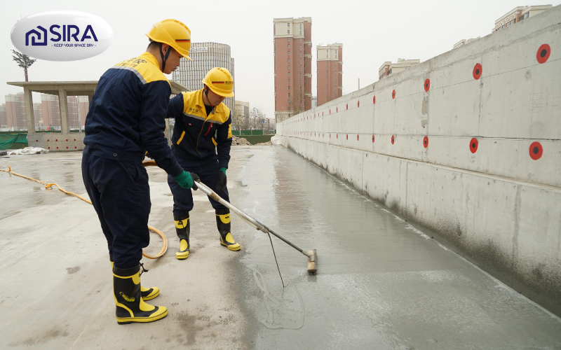 Quy trình thi công sơn chống thấm gốc dầu