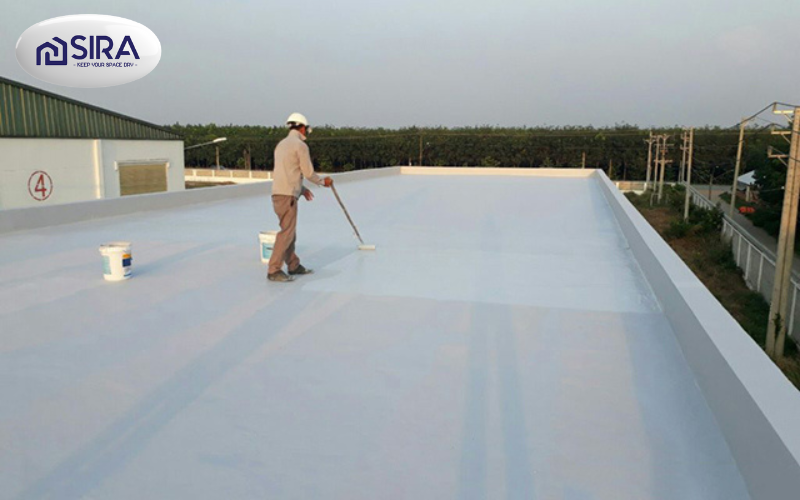 Sơn chống thấm ngoài trời dành cho sàn mái lộ thiên thường xuyên đi lại - SR01