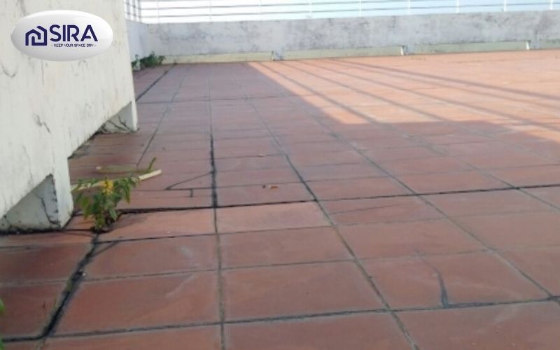 Sơn chống thấm sàn mái lộ thiên gạch đỏ - SR01