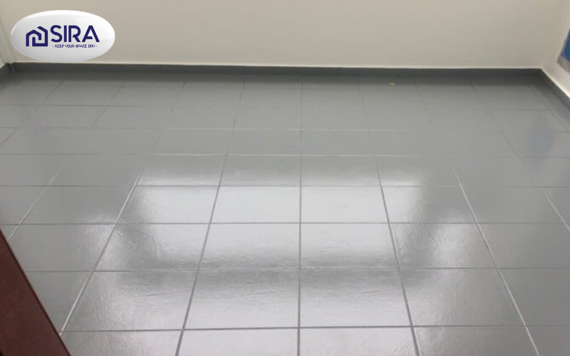 Sơn chống thấm sân thượng thường xuyên đi lại - SR01