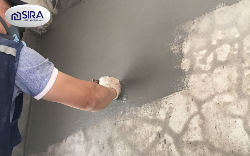 Sơn chống thấm trong nhà chống thấm ngược tường giáp ranh - SR01