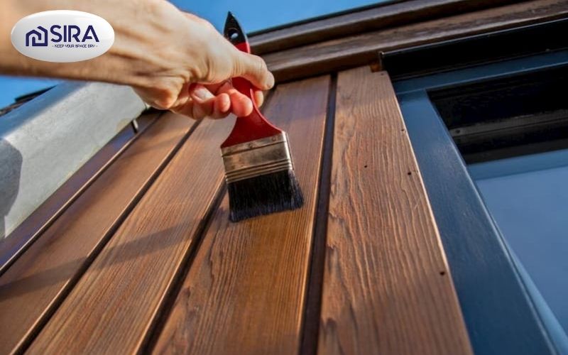 Sơn chống thấm trong suốt phủ bóng gỗ _ SIRA GS